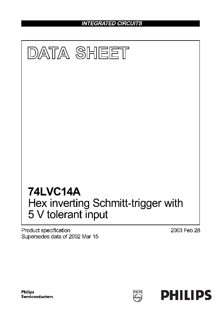 74LVC14A_287795.PDF Datasheet