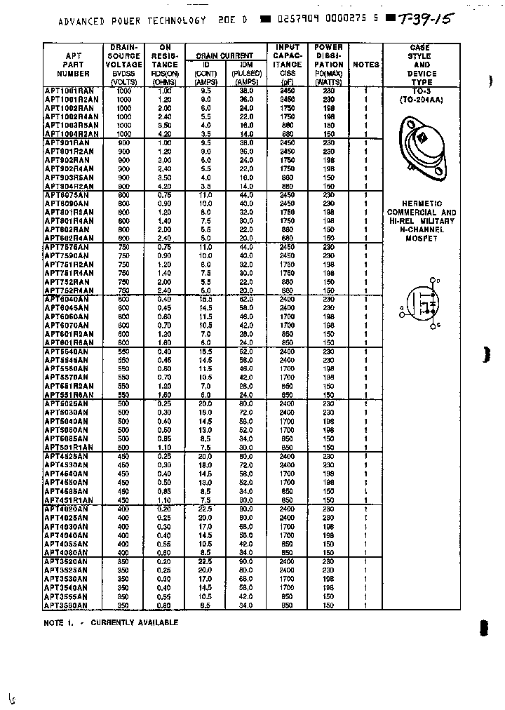 APT1003_281865.PDF Datasheet