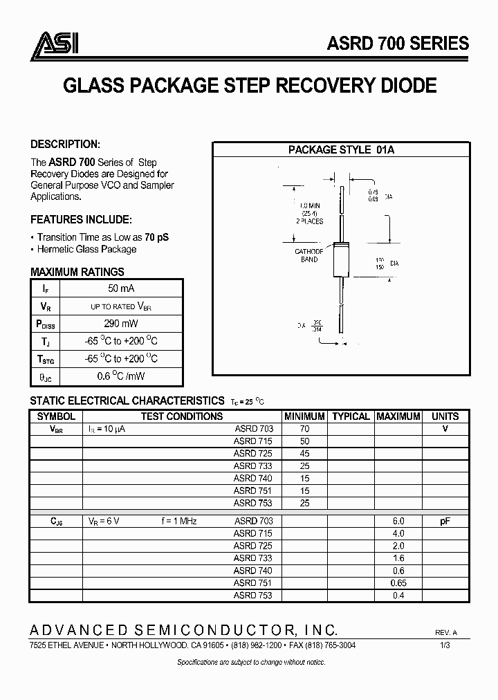 ASRD700_235973.PDF Datasheet