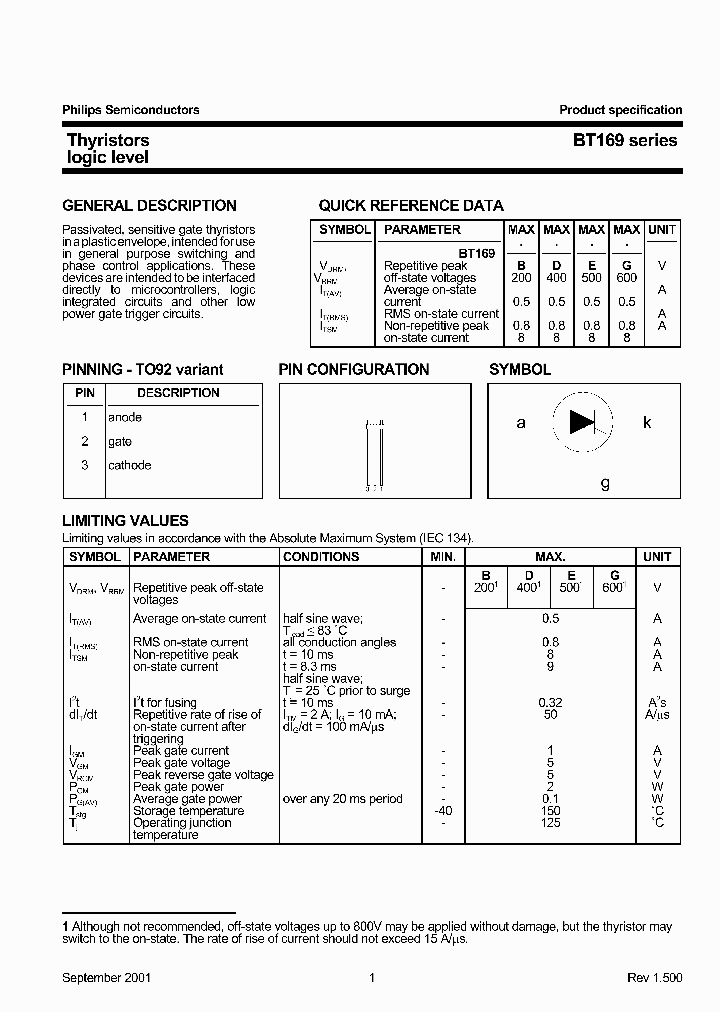 BT169D_257472.PDF Datasheet