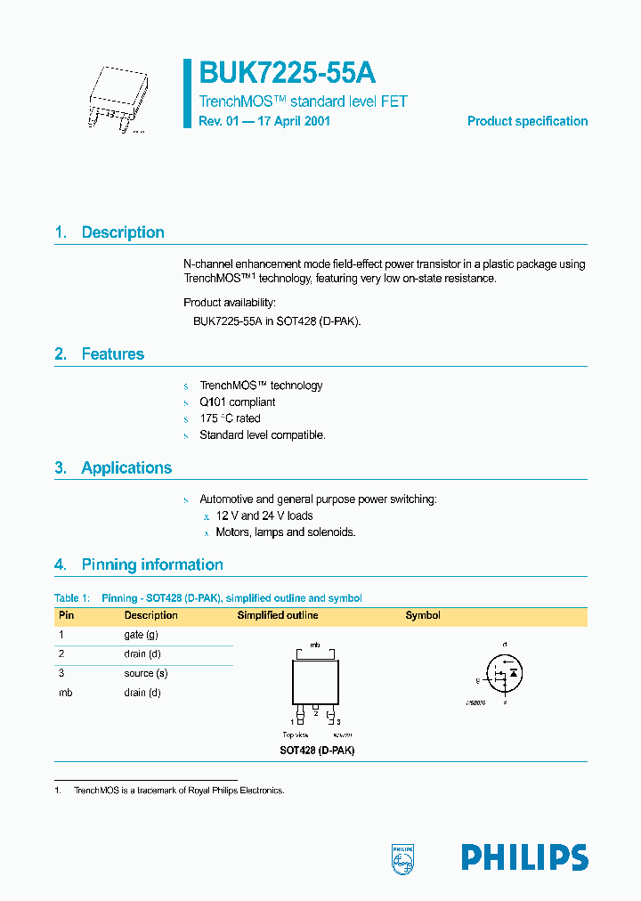 BUK7225-55A_283912.PDF Datasheet