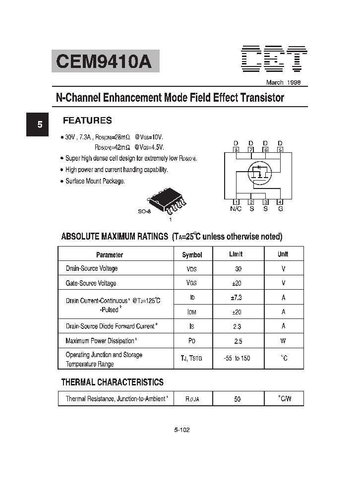 CEM9410A_304620.PDF Datasheet