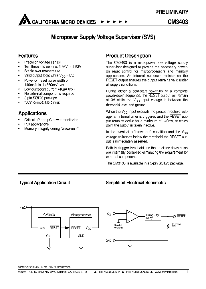 CM3403_283238.PDF Datasheet