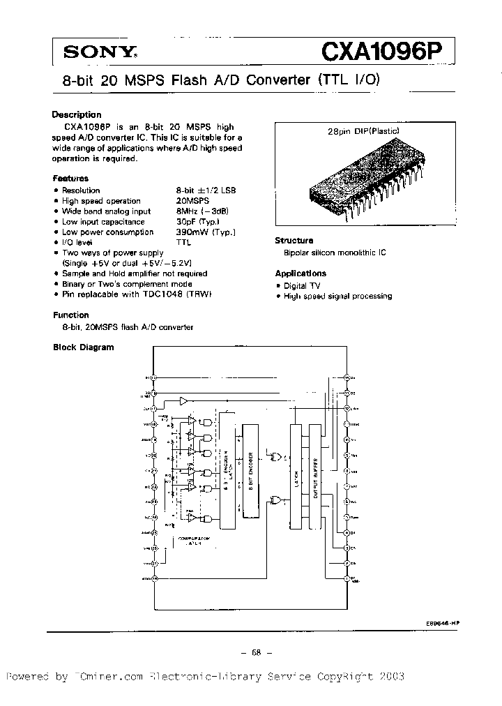 CXA1096P_220846.PDF Datasheet