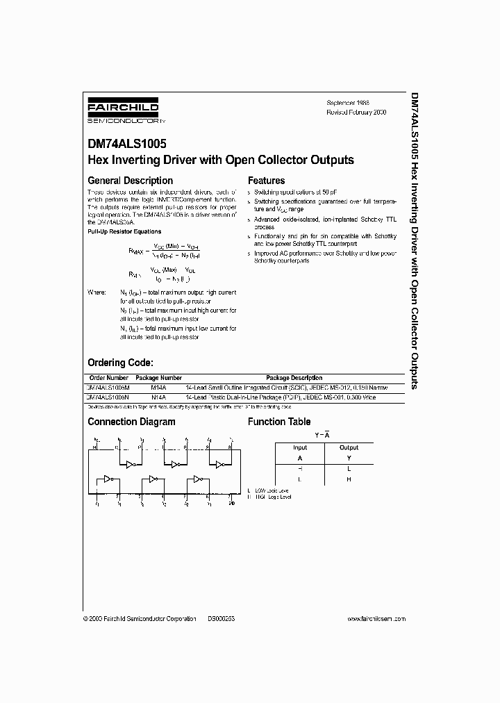 DM74ALS1005_284615.PDF Datasheet