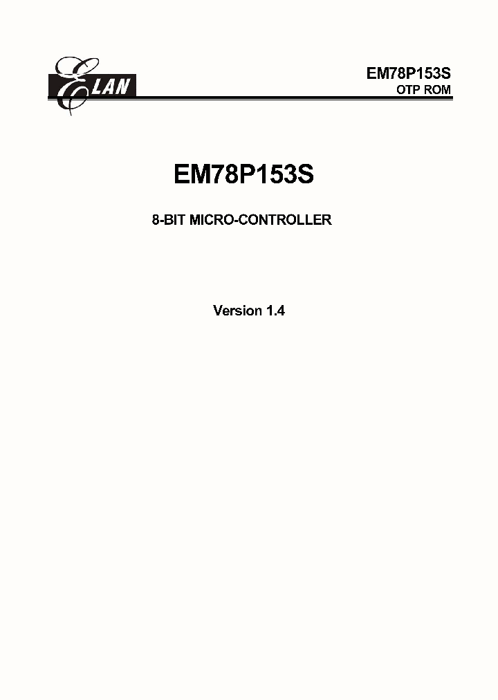 EM78P153NP_273229.PDF Datasheet