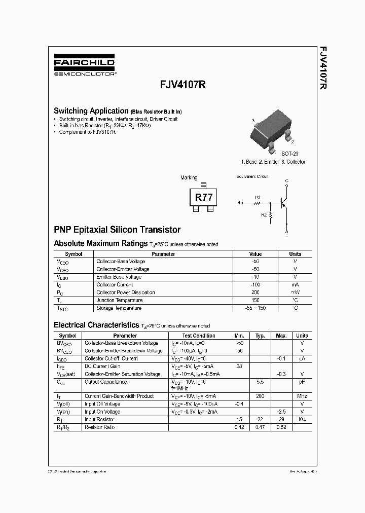 FJV4107R_301974.PDF Datasheet