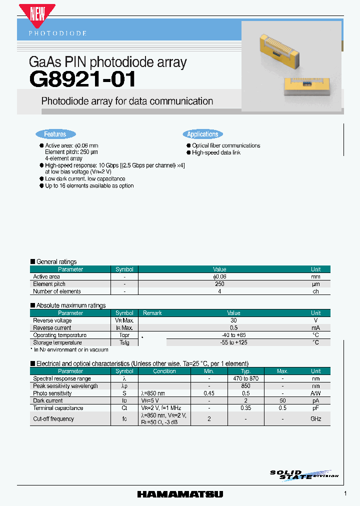 G8921-01_266988.PDF Datasheet