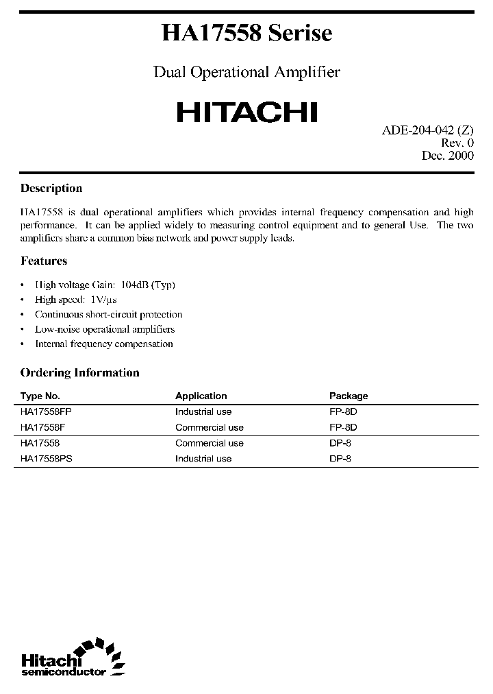 HA17558SERIES_201785.PDF Datasheet