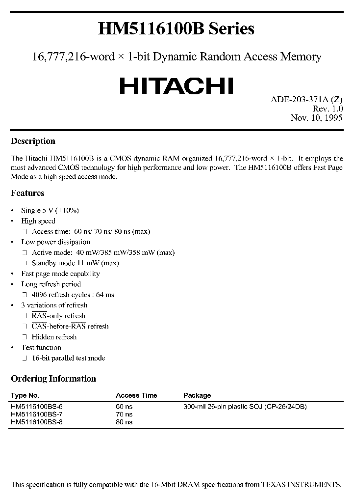 HM5116100BSERIES_280673.PDF Datasheet