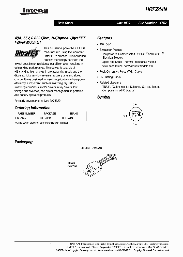 HRFZ44N_277536.PDF Datasheet