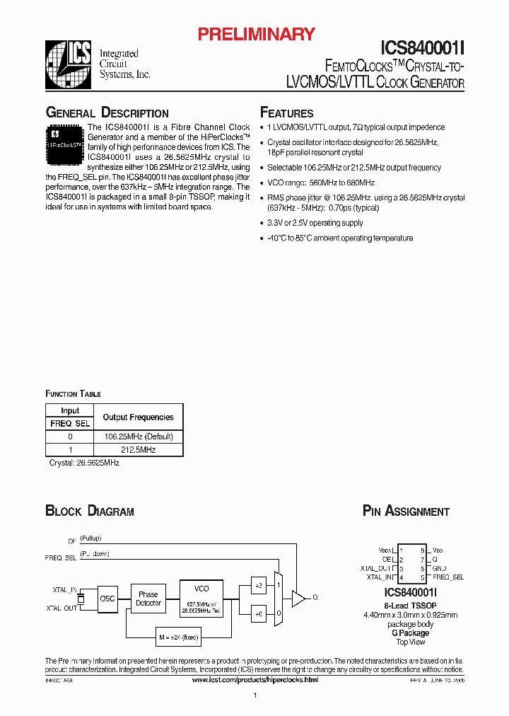 ICS840001I_286766.PDF Datasheet