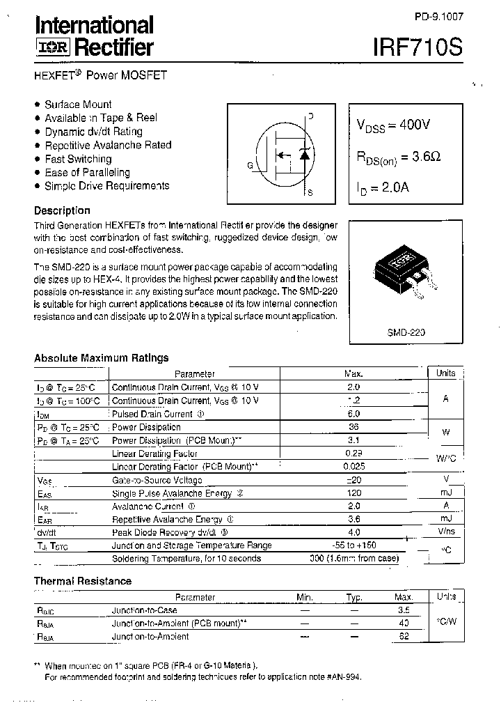 IRF710S_243078.PDF Datasheet