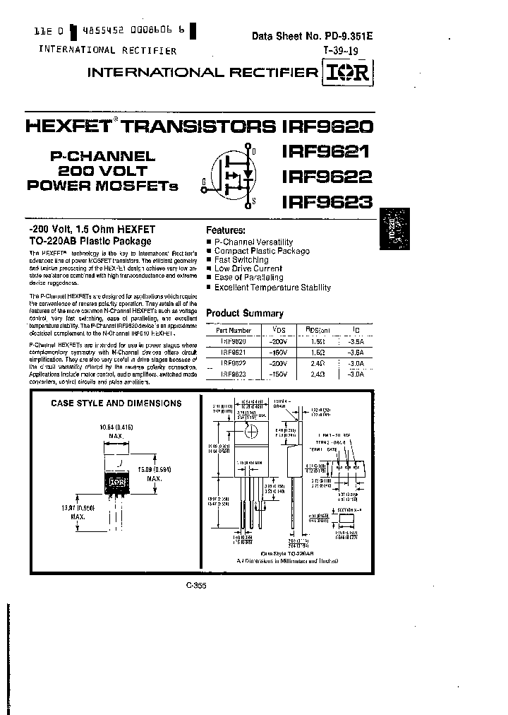 IRF9622_203756.PDF Datasheet