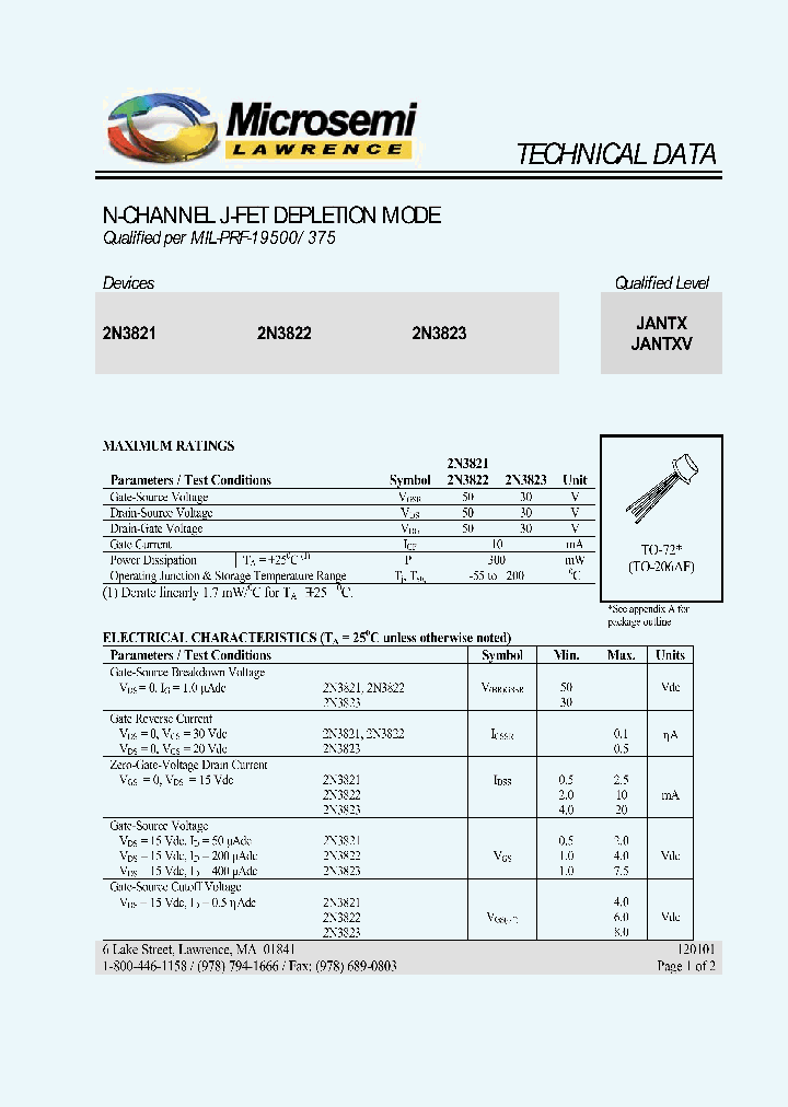 JAN2N3821_280429.PDF Datasheet