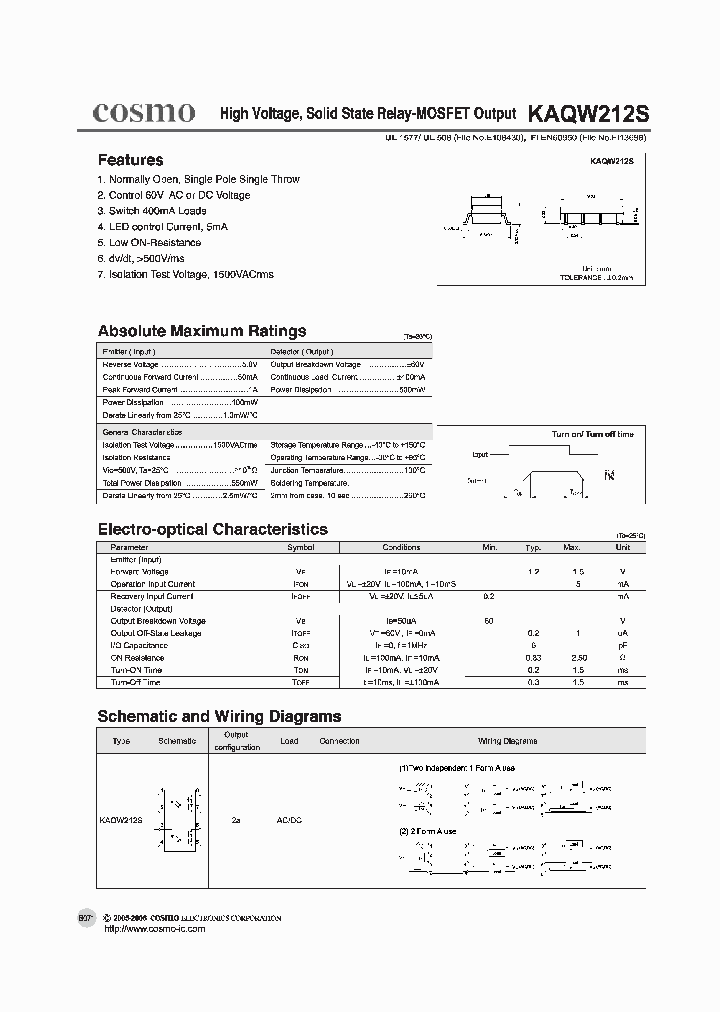 KAQW212S_250832.PDF Datasheet