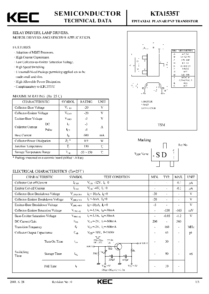 KTA1535T_295521.PDF Datasheet