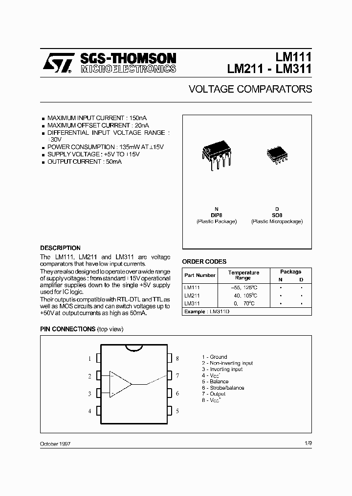 LM311N_267650.PDF Datasheet