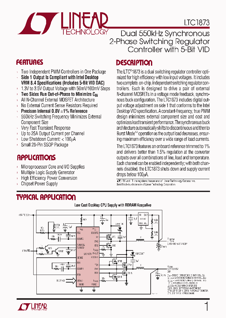 LTC1873_296862.PDF Datasheet