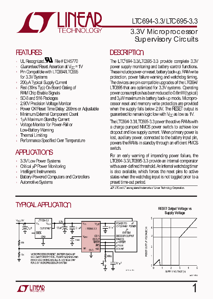 LTC695-33_196546.PDF Datasheet