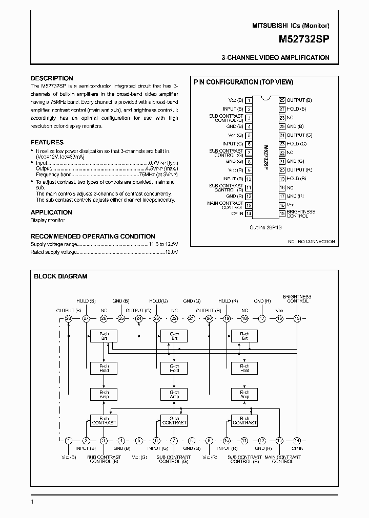 M52732SP_2232.PDF Datasheet