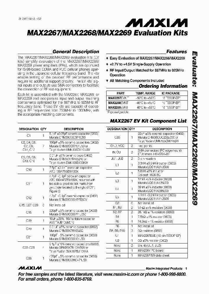 MAX2268EVKIT_280784.PDF Datasheet