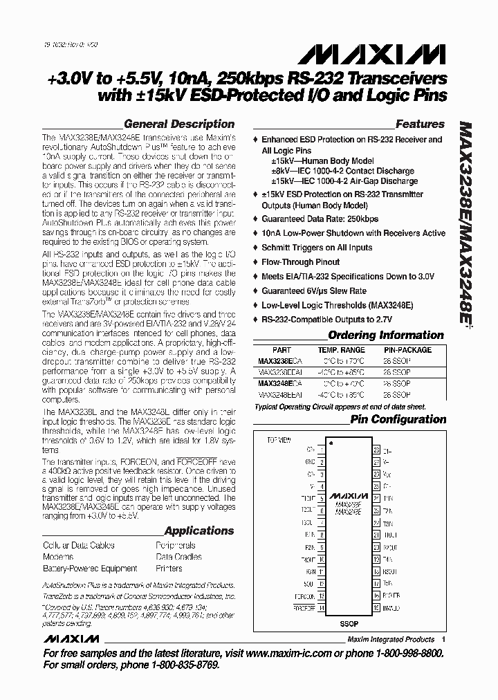 MAX3238E_276653.PDF Datasheet