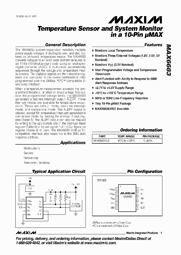 MAX6683_239547.PDF Datasheet