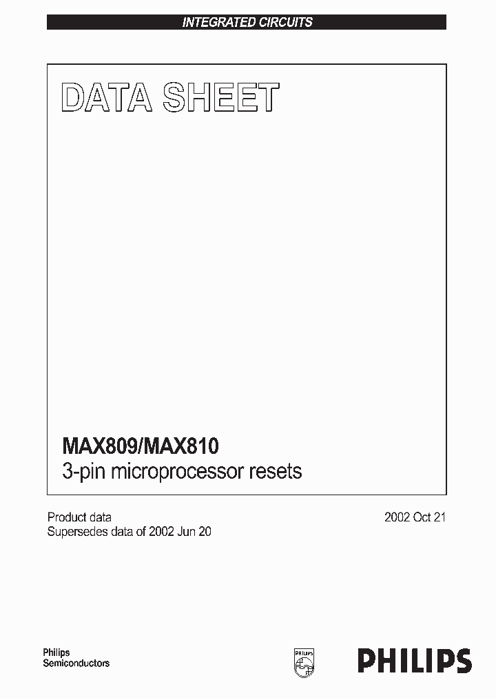 MAX809_277263.PDF Datasheet