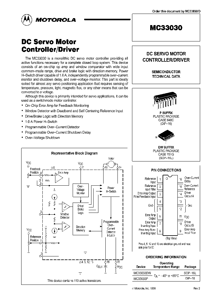 MC33030_165579.PDF Datasheet