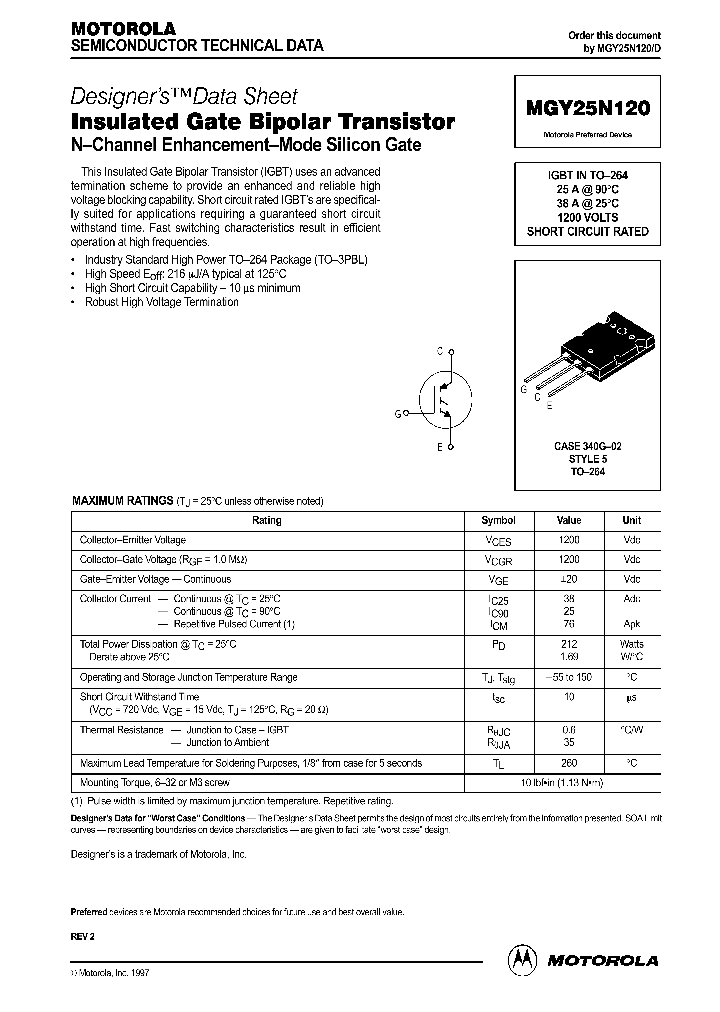 MGY25N120D_291761.PDF Datasheet