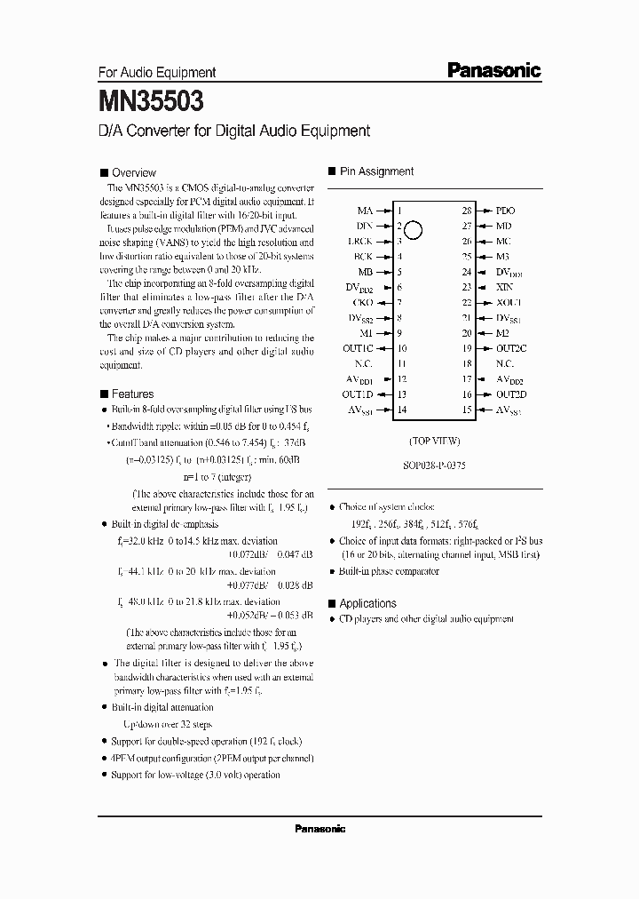MN35503_240989.PDF Datasheet