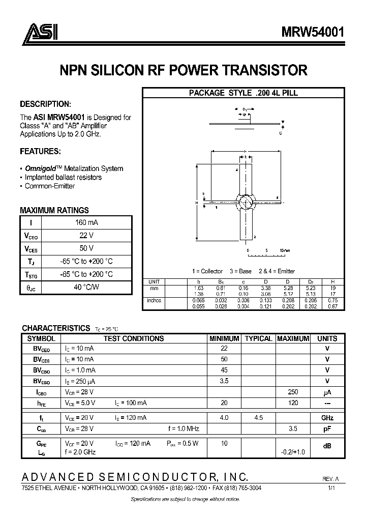 MRW54001_281255.PDF Datasheet