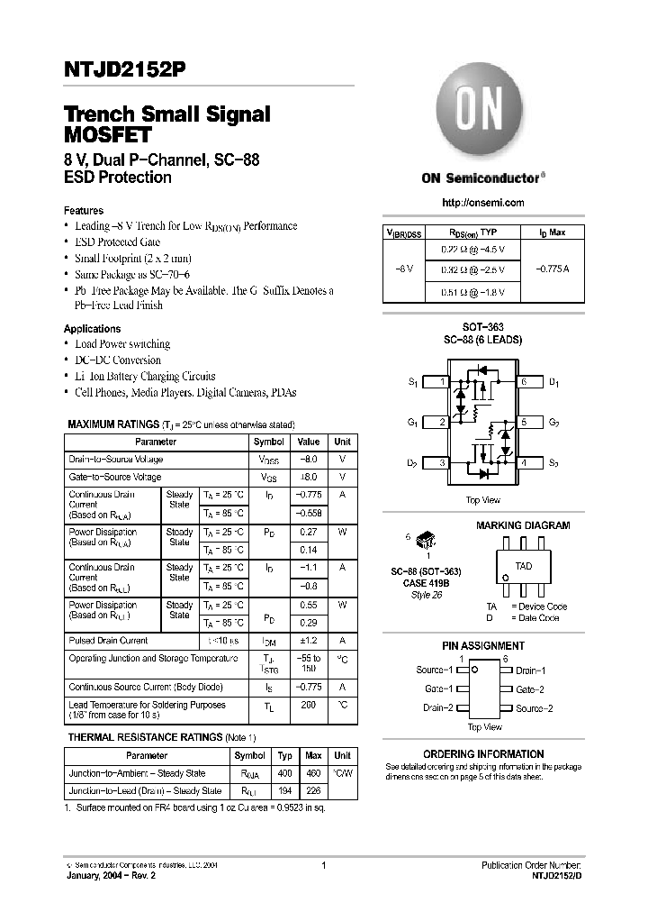 NTJD2152P_292530.PDF Datasheet