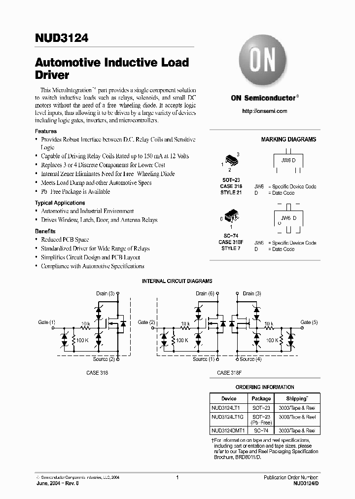 NUD3124_270605.PDF Datasheet