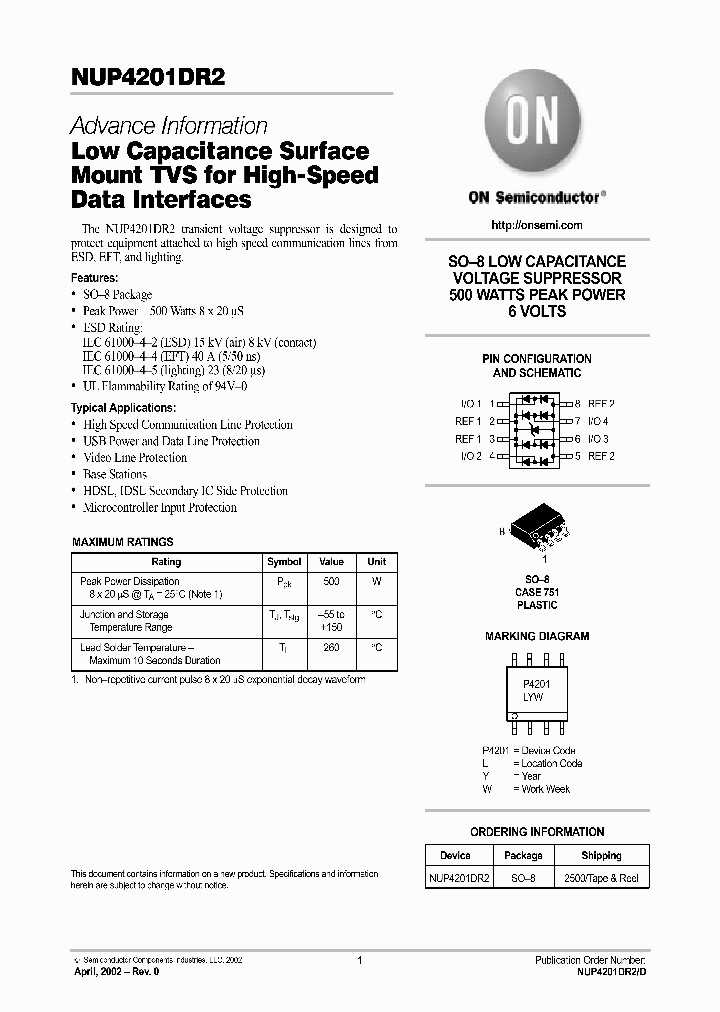 NUP4201DR2NBSP_242393.PDF Datasheet