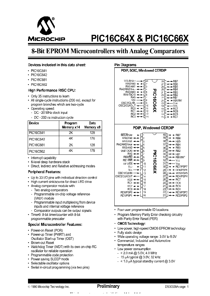 PIC16C641-04ITQ_244878.PDF Datasheet