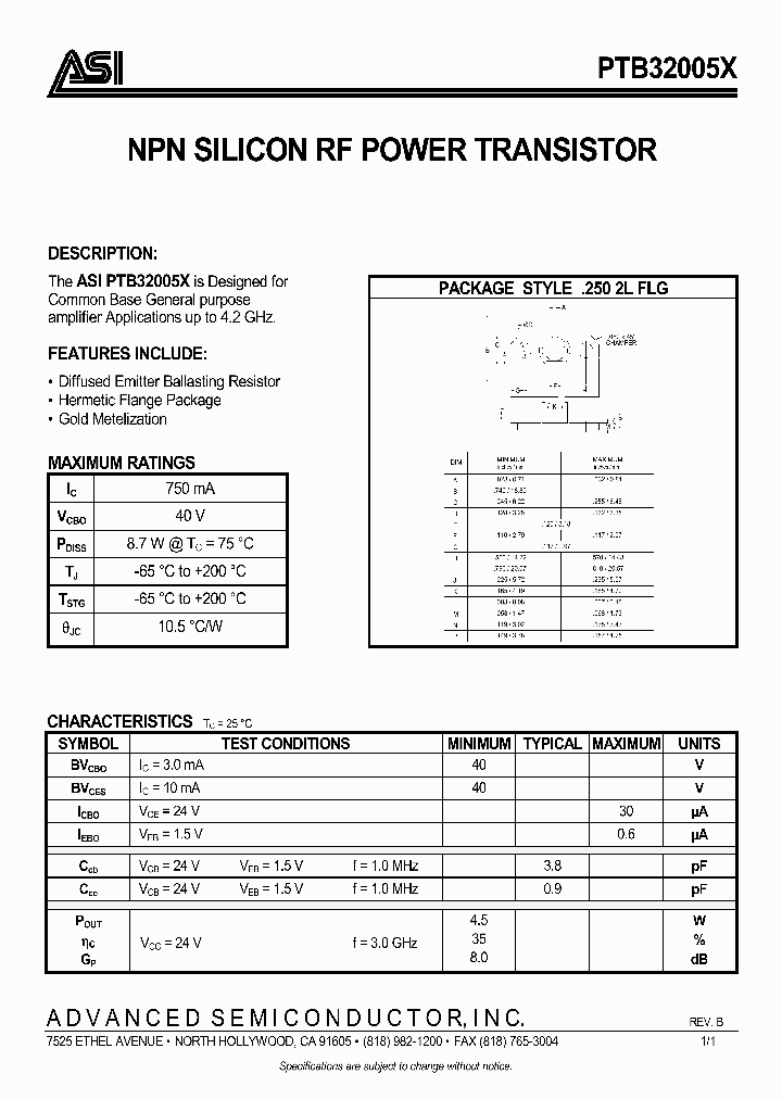 PTB32005X_285978.PDF Datasheet