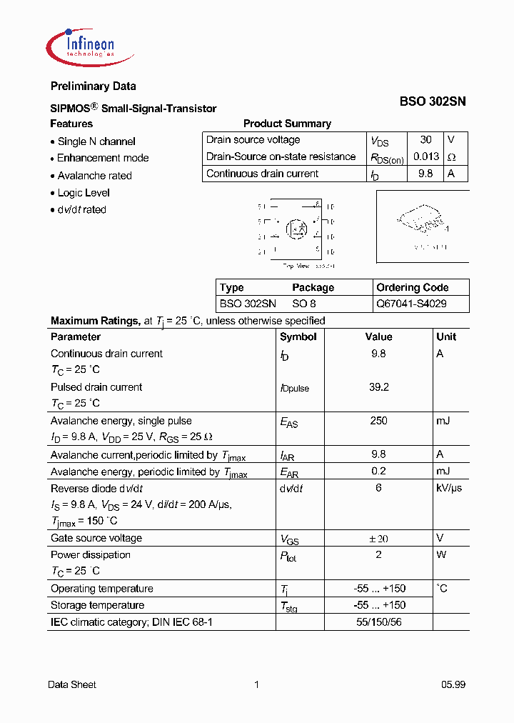 Q67041-S4029_294001.PDF Datasheet