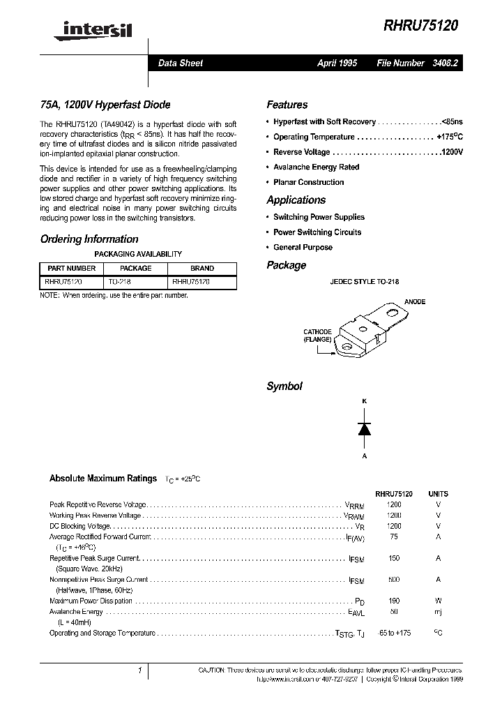 RHRU75120_297398.PDF Datasheet