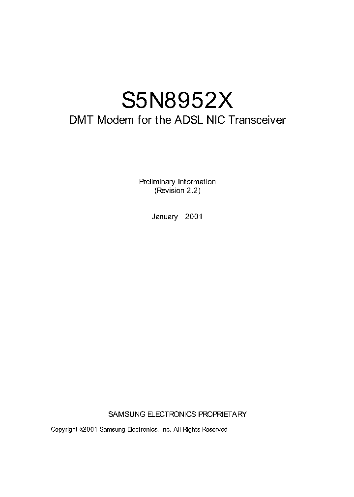 S5N8952_242792.PDF Datasheet