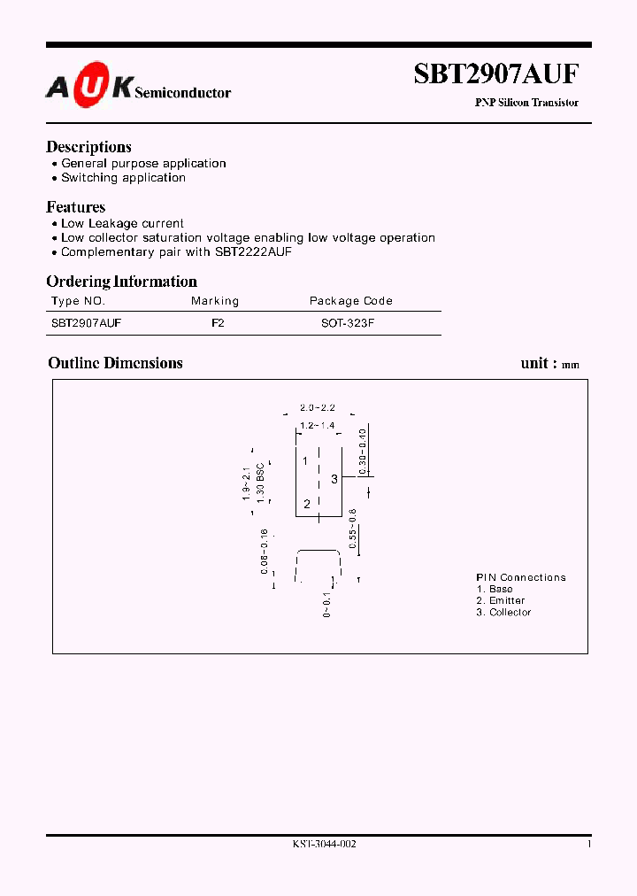 SBT2907AUF_302925.PDF Datasheet