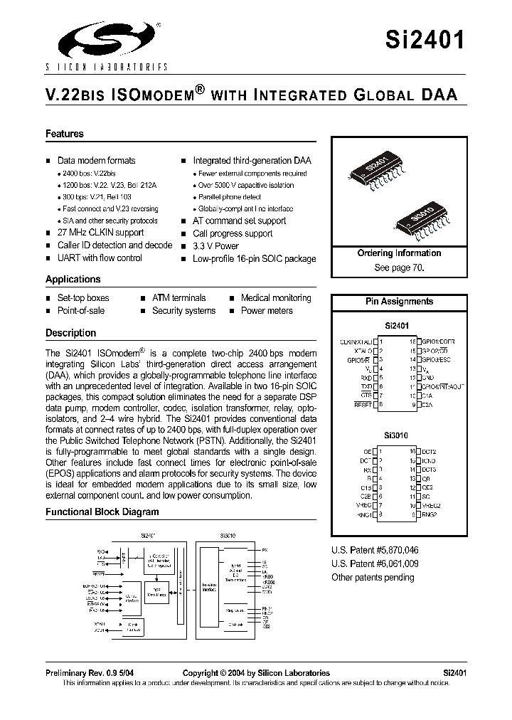 SI2401_280495.PDF Datasheet