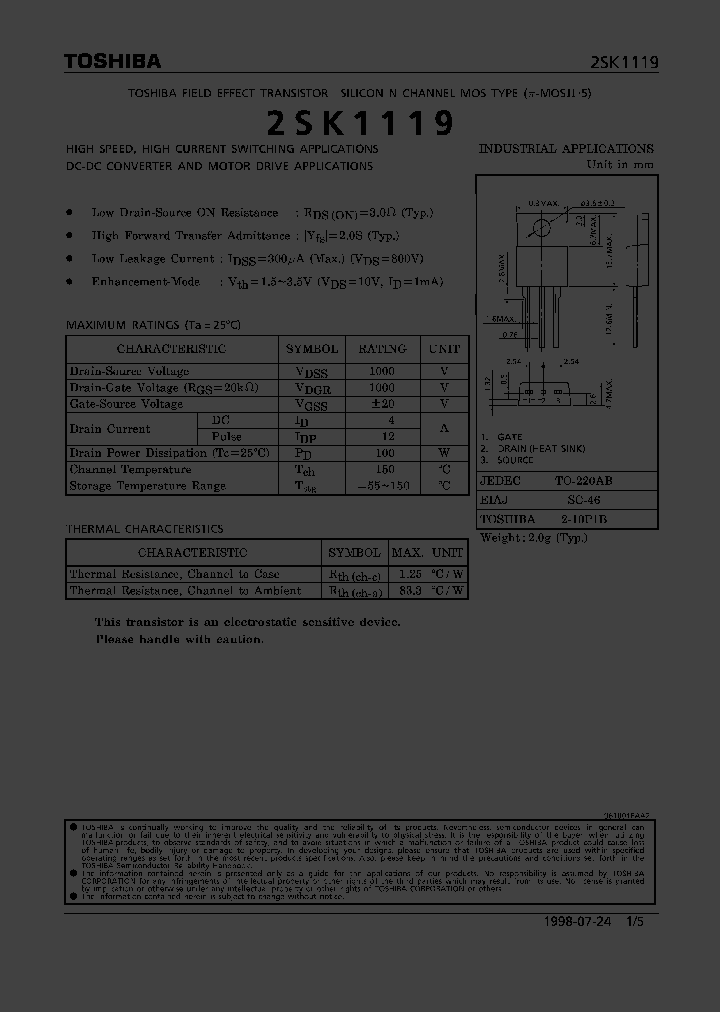 2SK1119_12415.PDF Datasheet