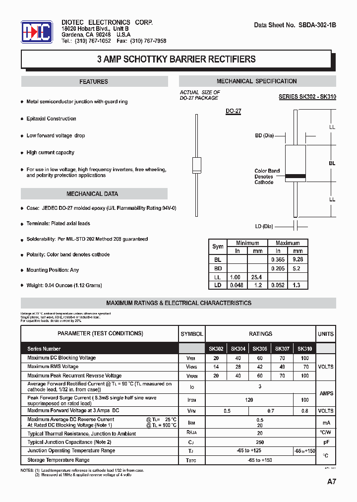 SK304_278921.PDF Datasheet