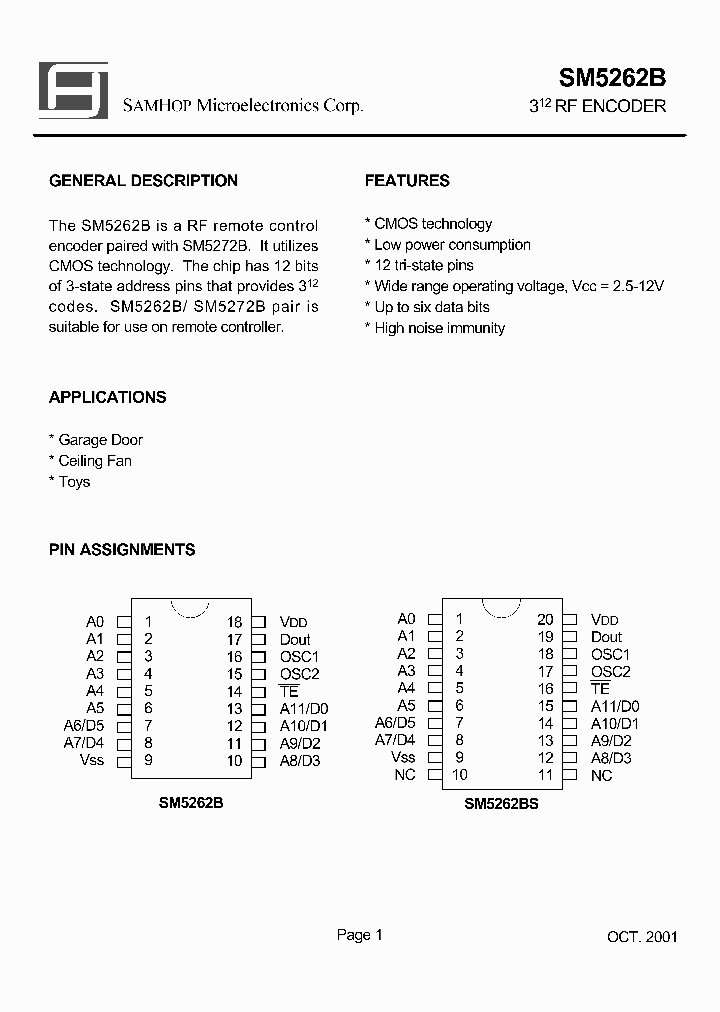 SM5272B_206211.PDF Datasheet