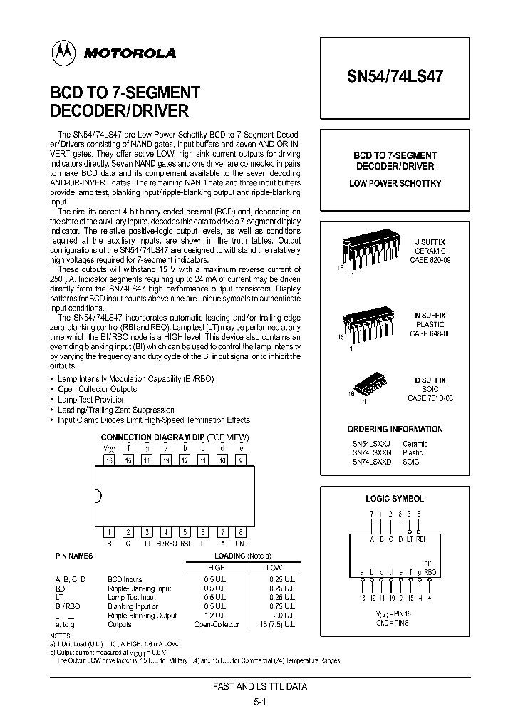 SN5474LS47_281747.PDF Datasheet