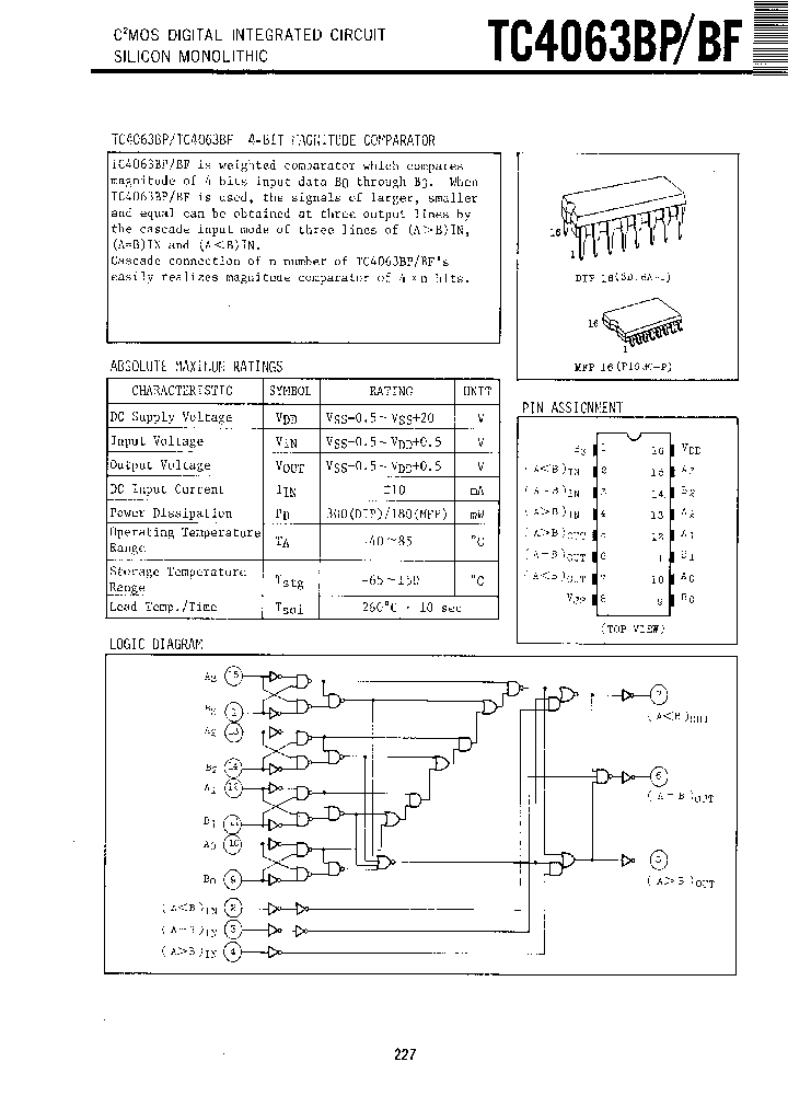 TC4063BP_276965.PDF Datasheet