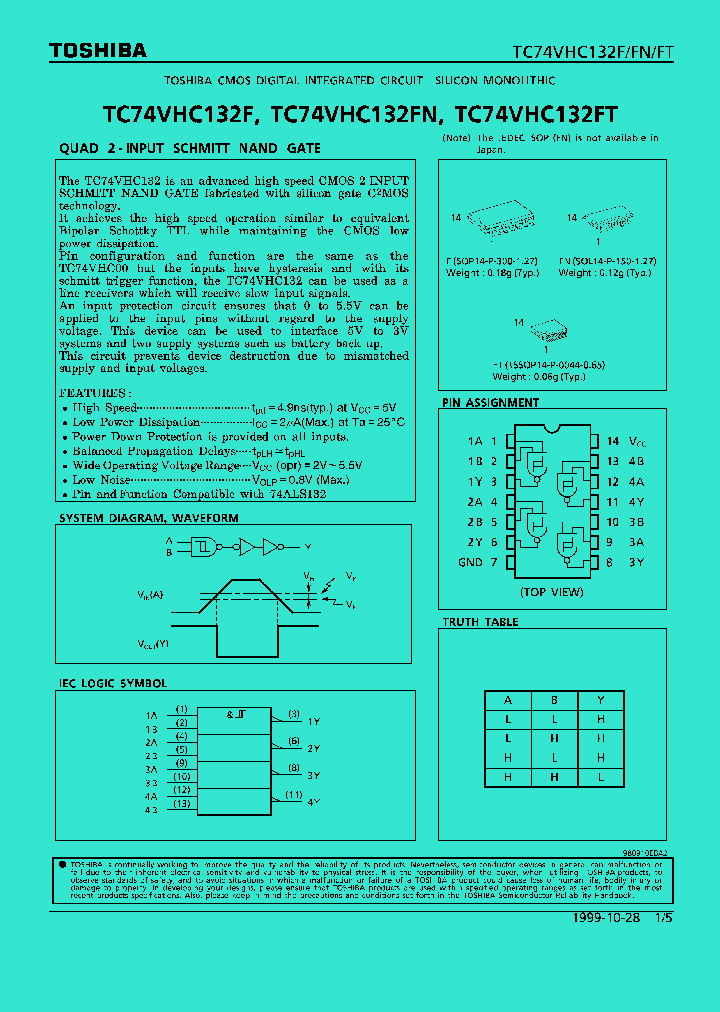 TC74VHC132F_100385.PDF Datasheet