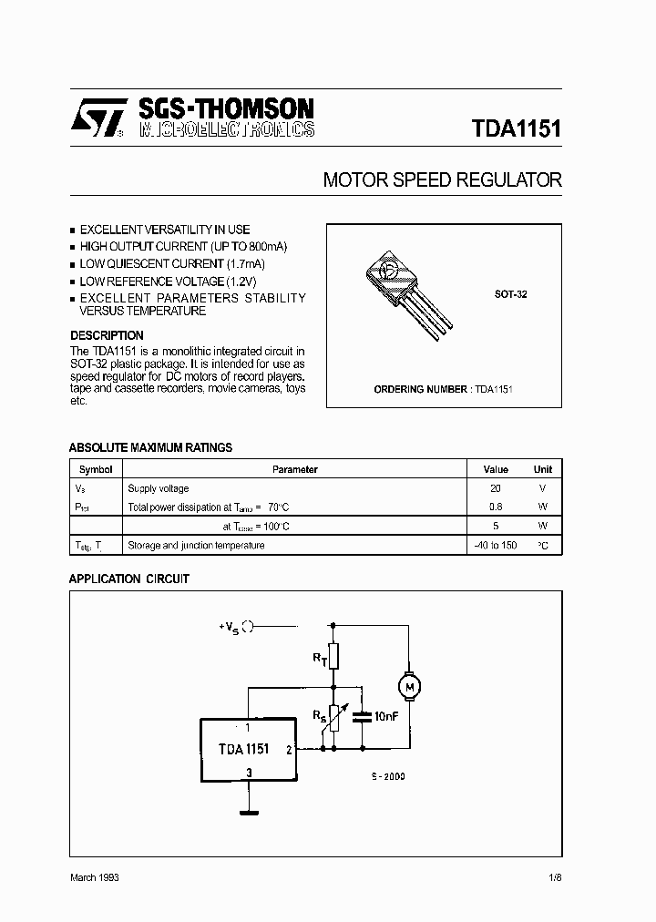 TDA1151_211587.PDF Datasheet